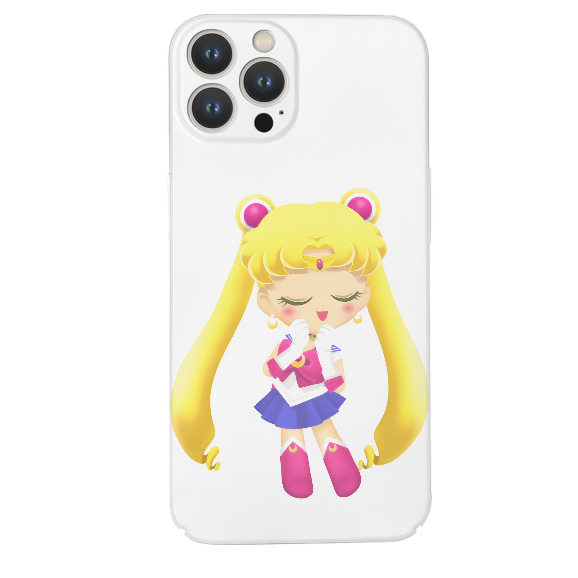 （画像用） 美少女戦士セーラームーン 月野 うさぎ つきの うさぎ Sailor Moon Tsukino Usagi 【iPhone 14シリーズ対応】ハードケース